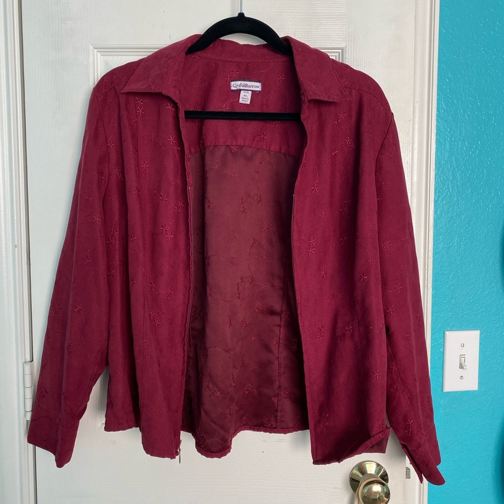 Red Corduroy Jacket